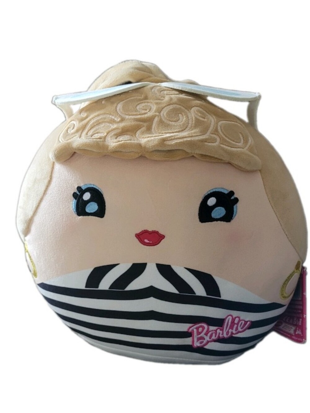 Barbie Cuutopia 10' inch Plush (Black and White Outift) Mattel Retro SwimsuitS